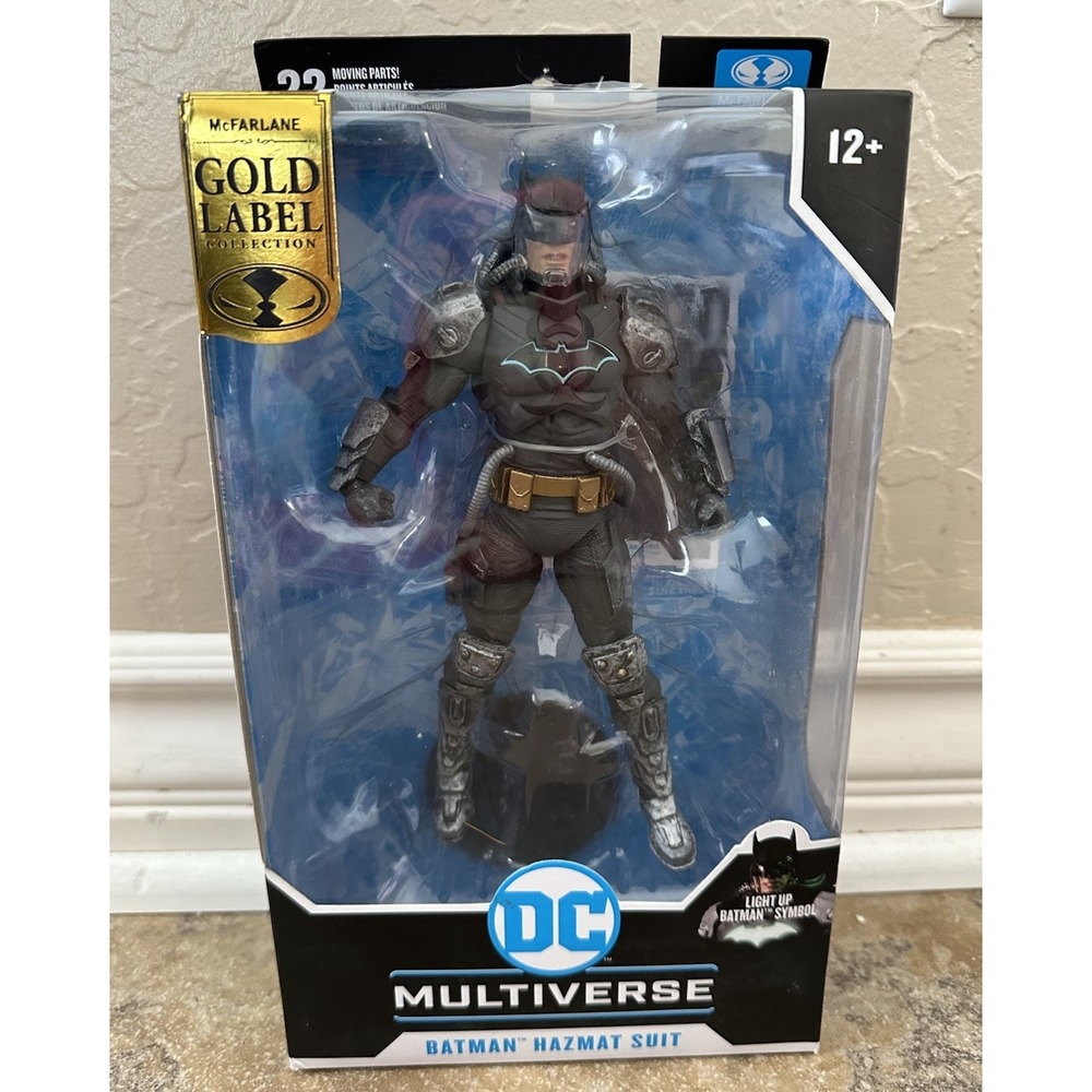 Mcfarlane Gold Label Batman Hazmat Suit TARGET EXCLUSIVE Light Up version